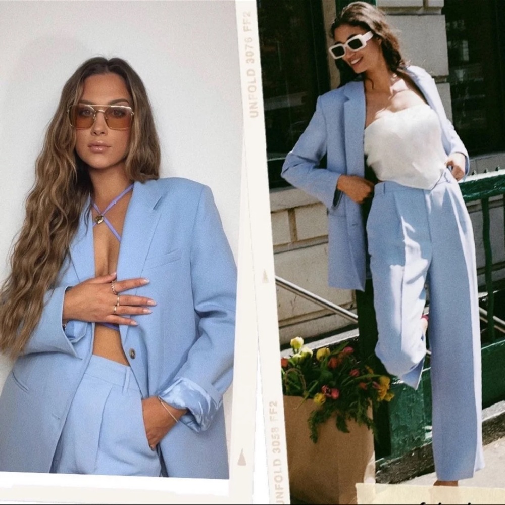 ❌SOLD❌Blogger's Fav| NWT ZARA Full Length Pants - Picture 8 of 16